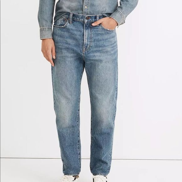 Madewell Vintage Taper Jeans in Marcey Wash Sz W33 L30 - Picture 3 of 3